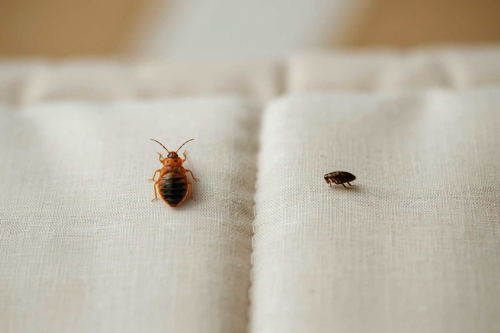 Bed Bugs vs Fleas: How to Tell the Difference