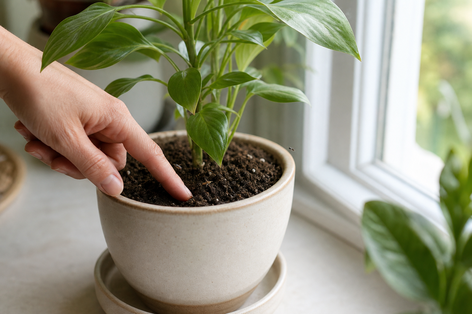 How to Get Rid of Fungus Gnats in Houseplants