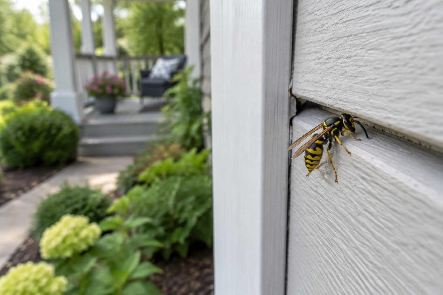 Wasps or Yellowjackets Around Your Home: What to Check and When to Get Help